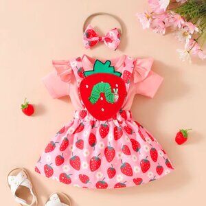 The Very Hungry Caterpillar Dress Jumpsuit First Birthday Bodysuit clothes
